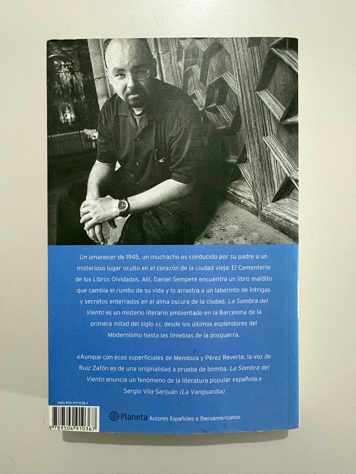 La sombra del viento – Carlos Ruiz Zafón