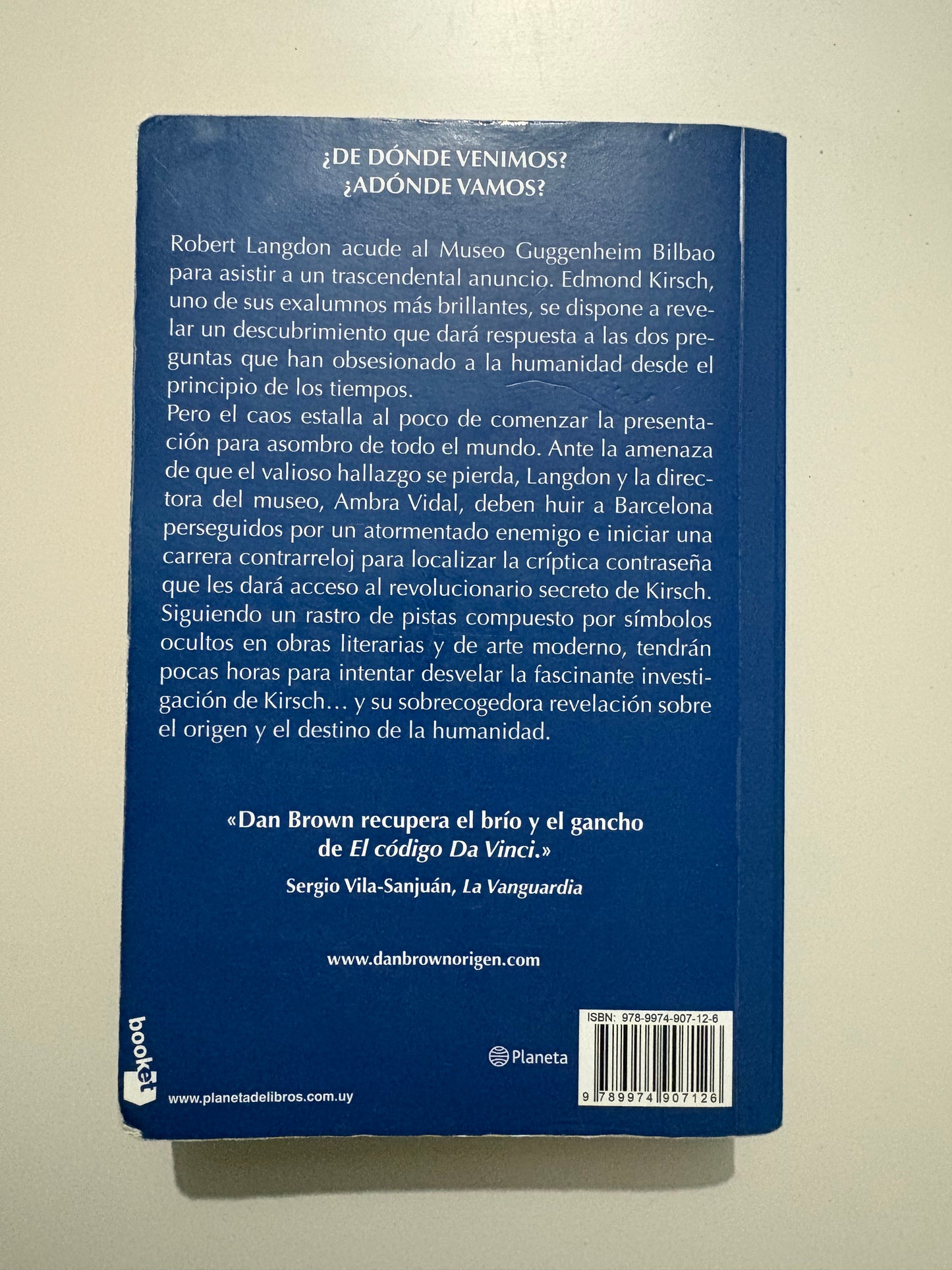 Origen - Dan Brown