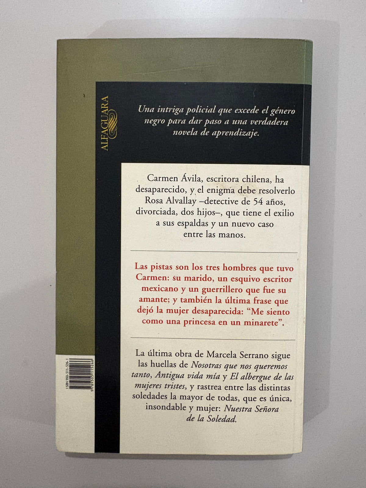 Nuestra Señora de la Soledad – Marcela Serrano