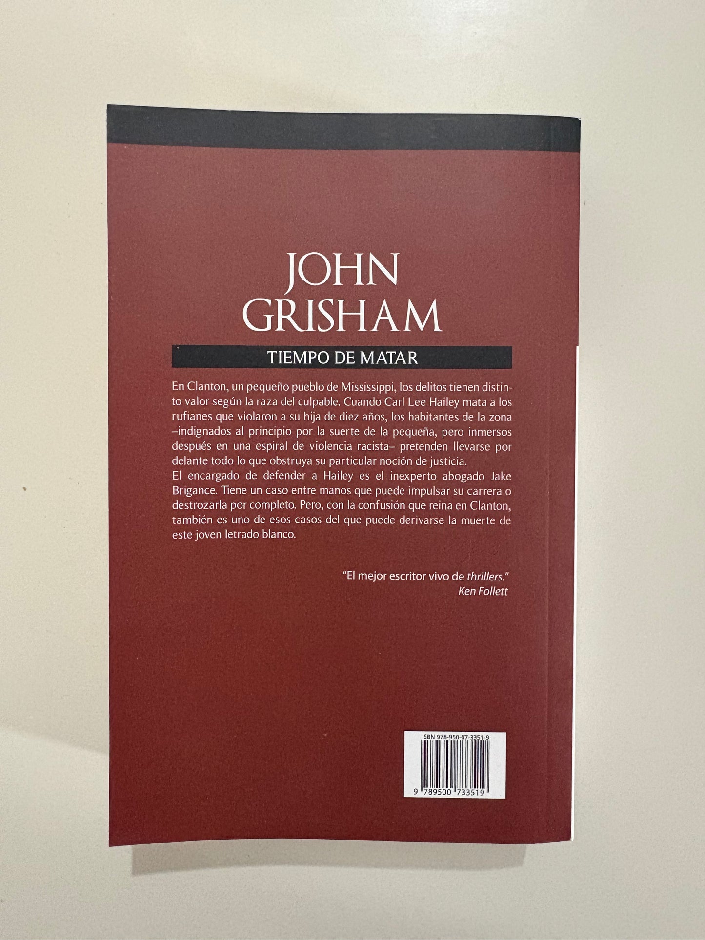 Tiempo de matar – John Grisham