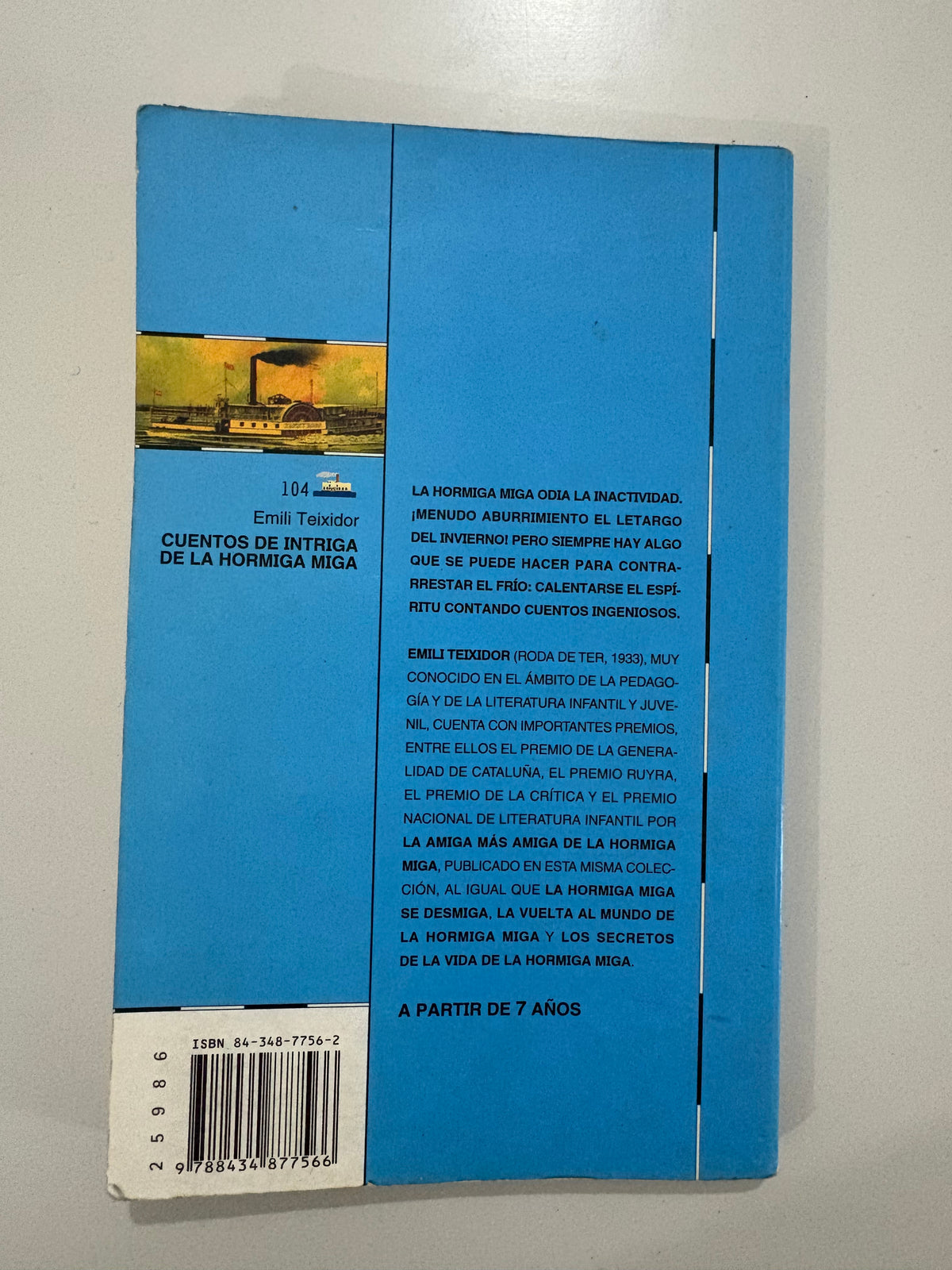 Cuentos de intriga de la hormiga Miga – Emili Teixidor
