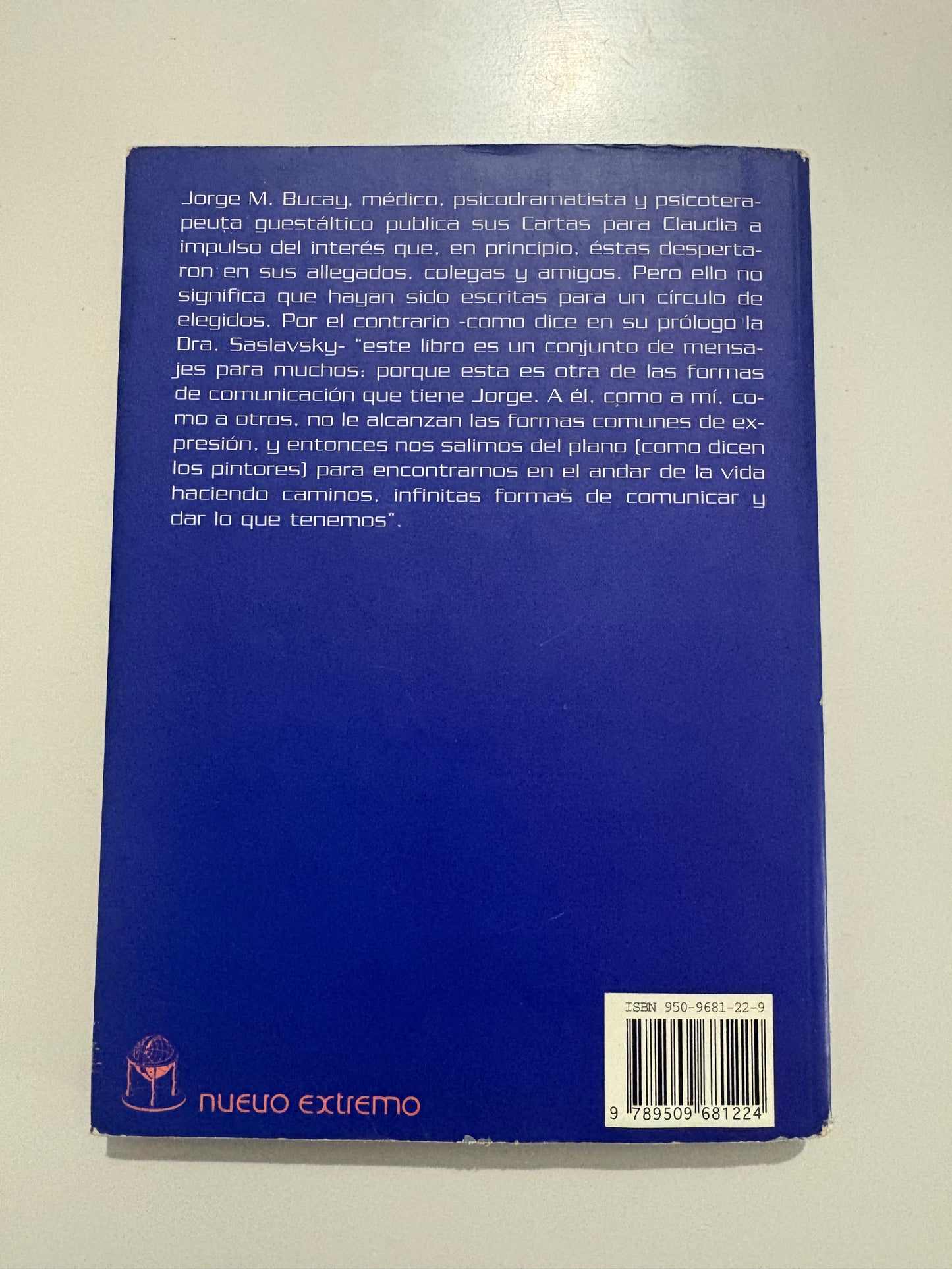 Cartas para Claudia - Jorge Bucay