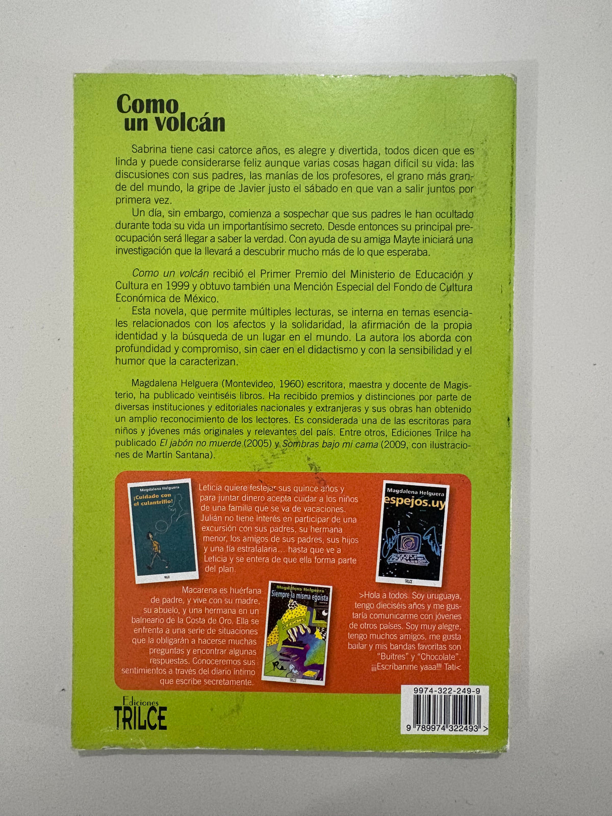 Como un volcán – Magdalena Helguera