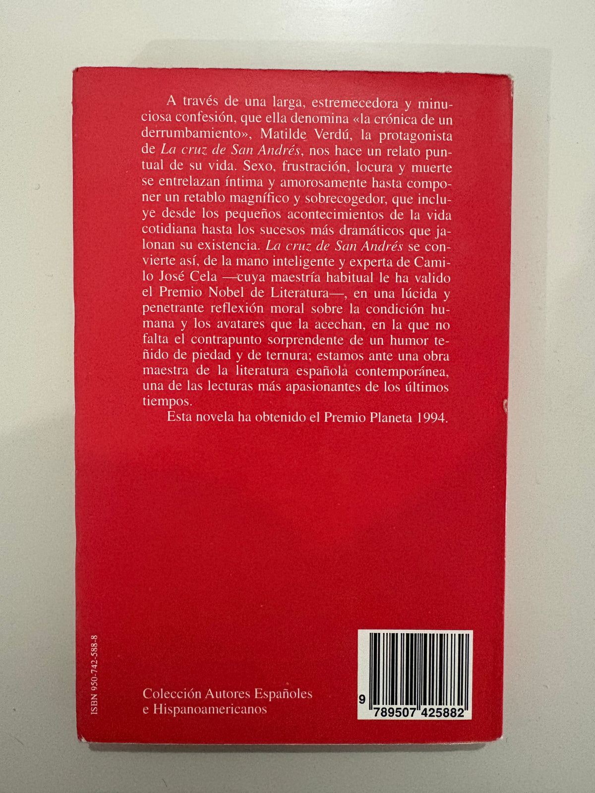 La cruz de San Andrés – Camilo José Cela