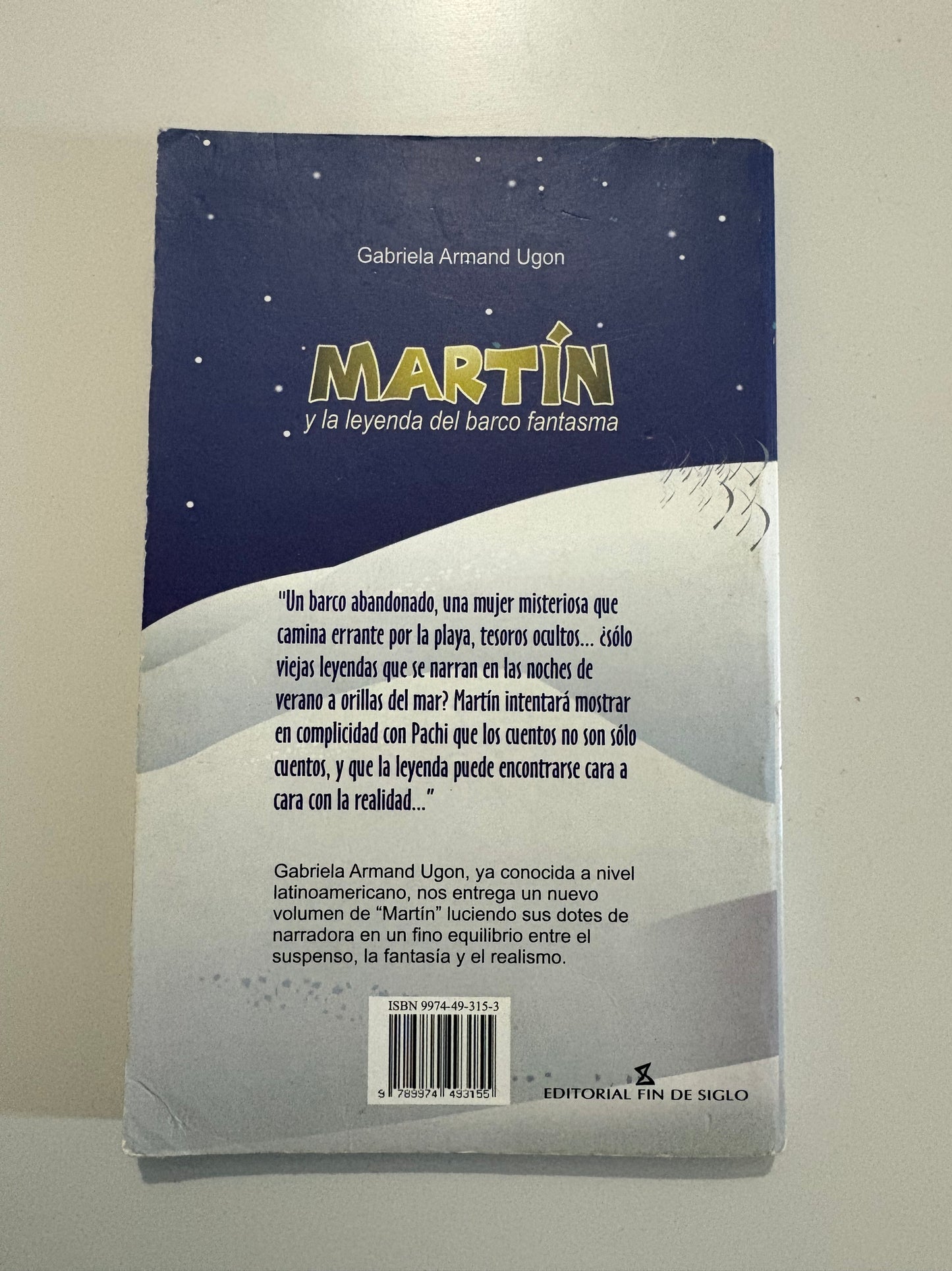 Martín y la leyenda del barco fantasma - Gabriela Armand Ugon