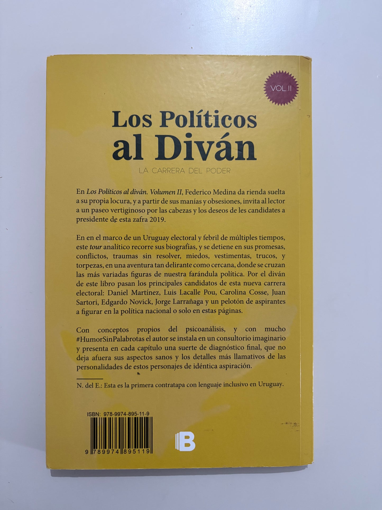 Los políticos al diván. Vol. II: La carrera del poder – Federico Medina