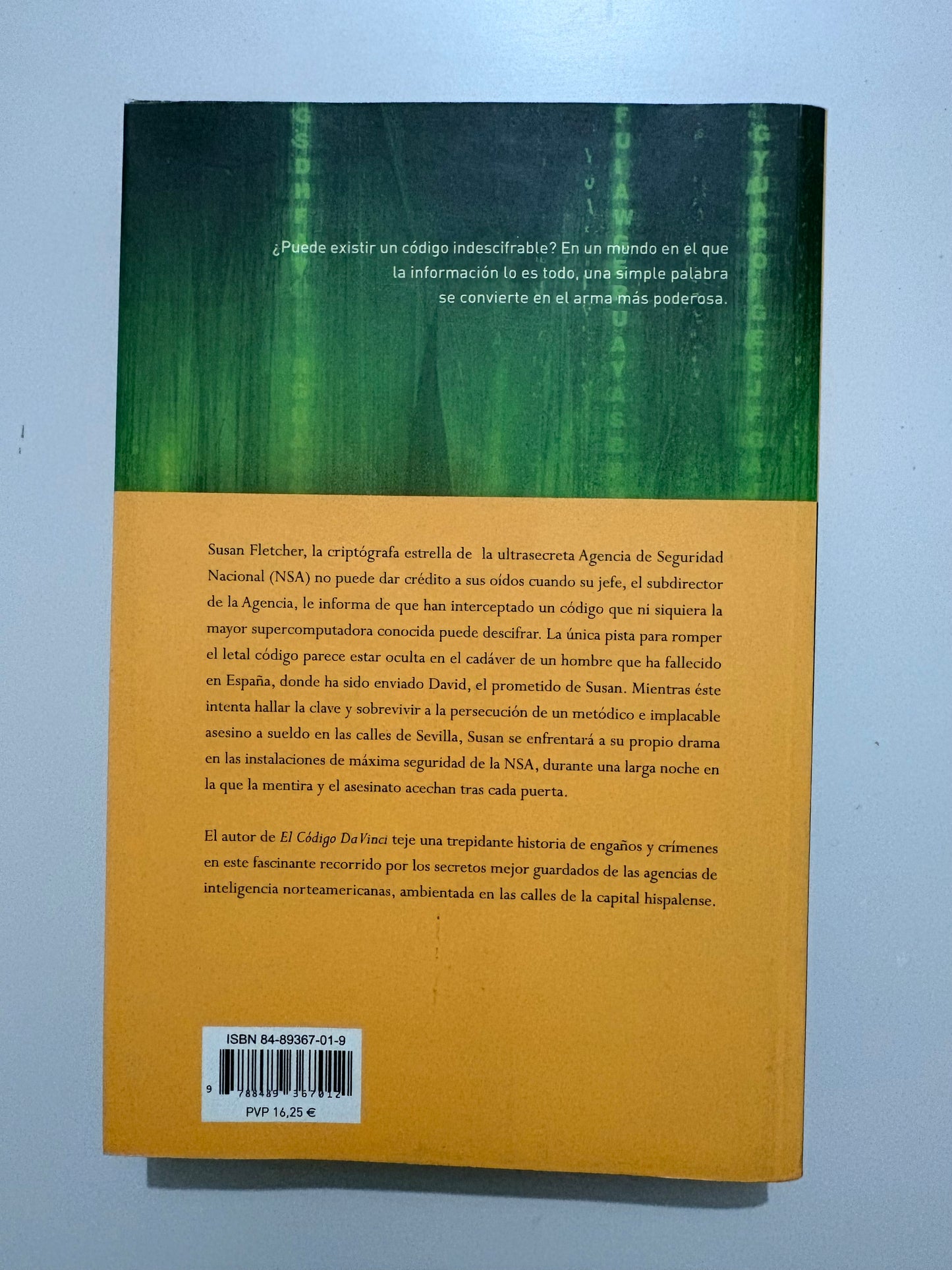 La fortaleza digital - Dan Brown