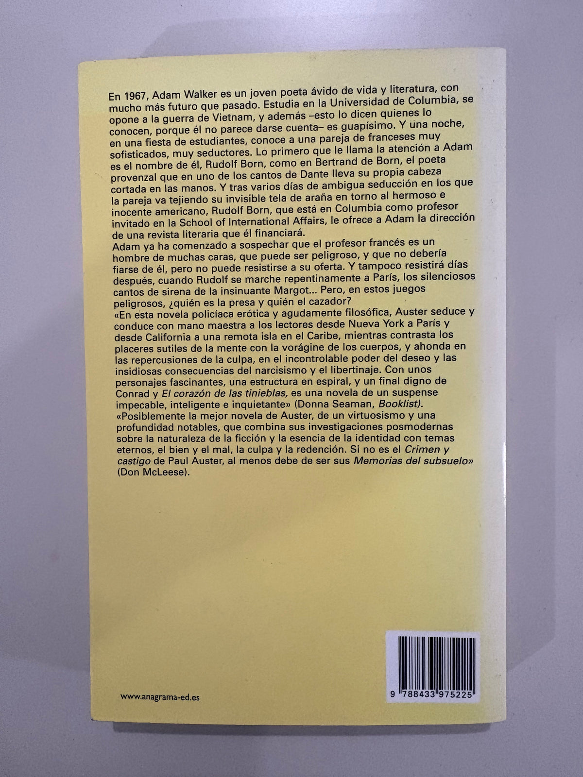 Invisible – Paul Auster