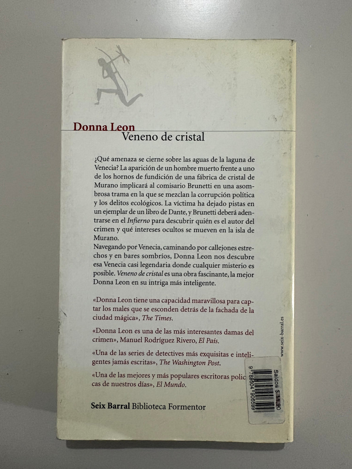 Veneno de cristal – Donna Leon