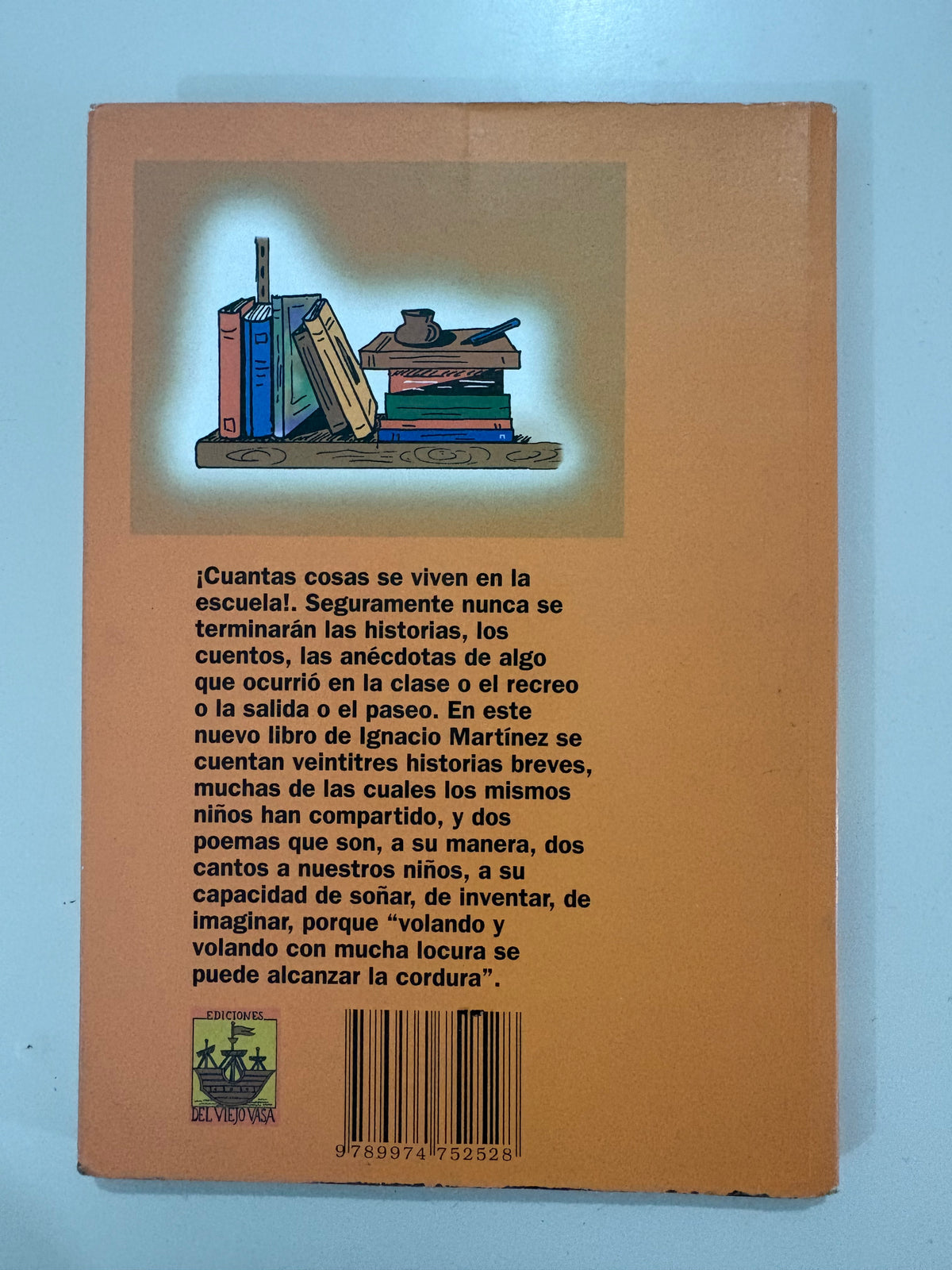 La mochila infernal y otros cuentos escolares – Ignacio Martínez