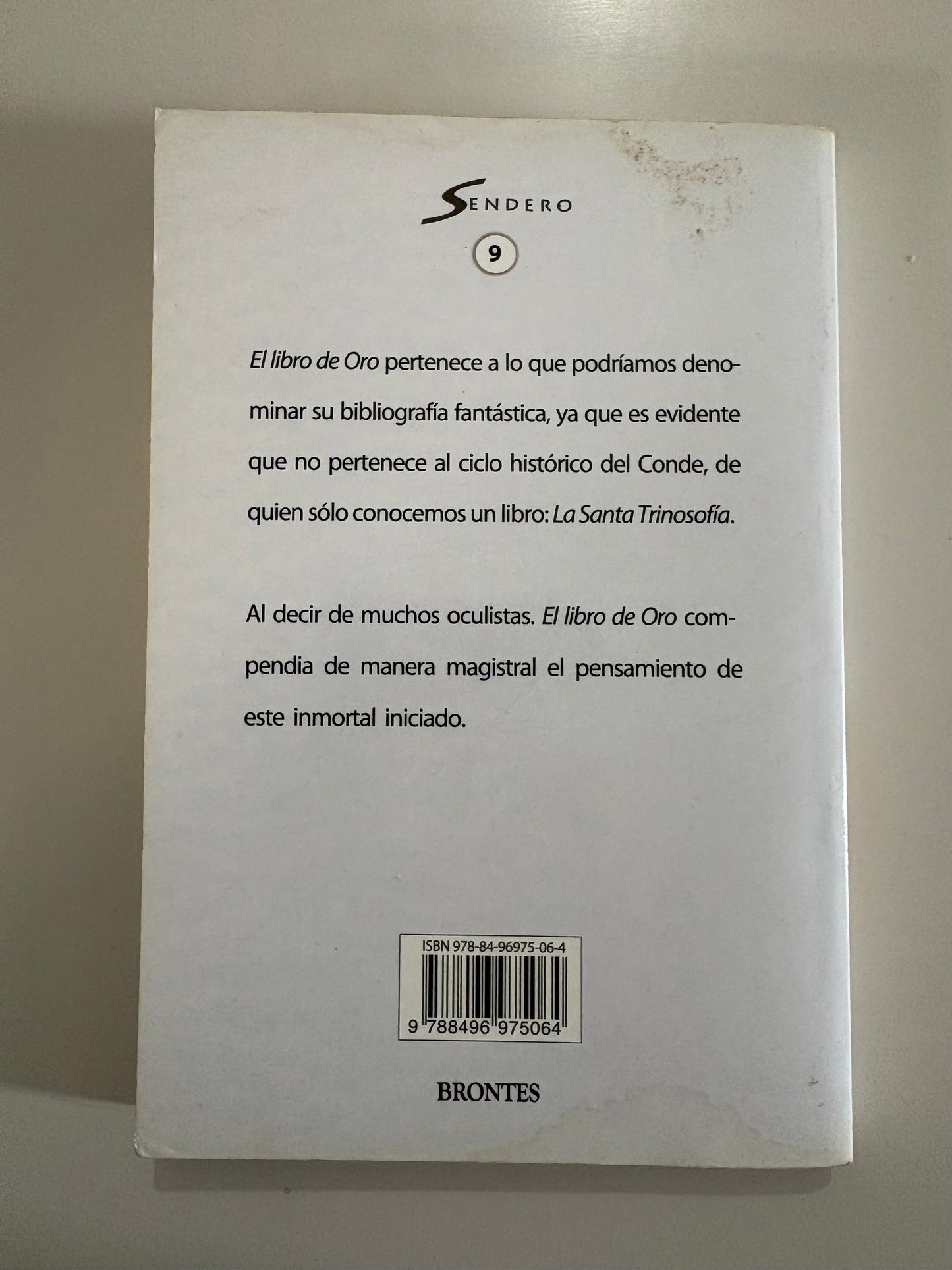 El libro de Oro: Enseñanzas del Maestro – Conde de Saint Germain