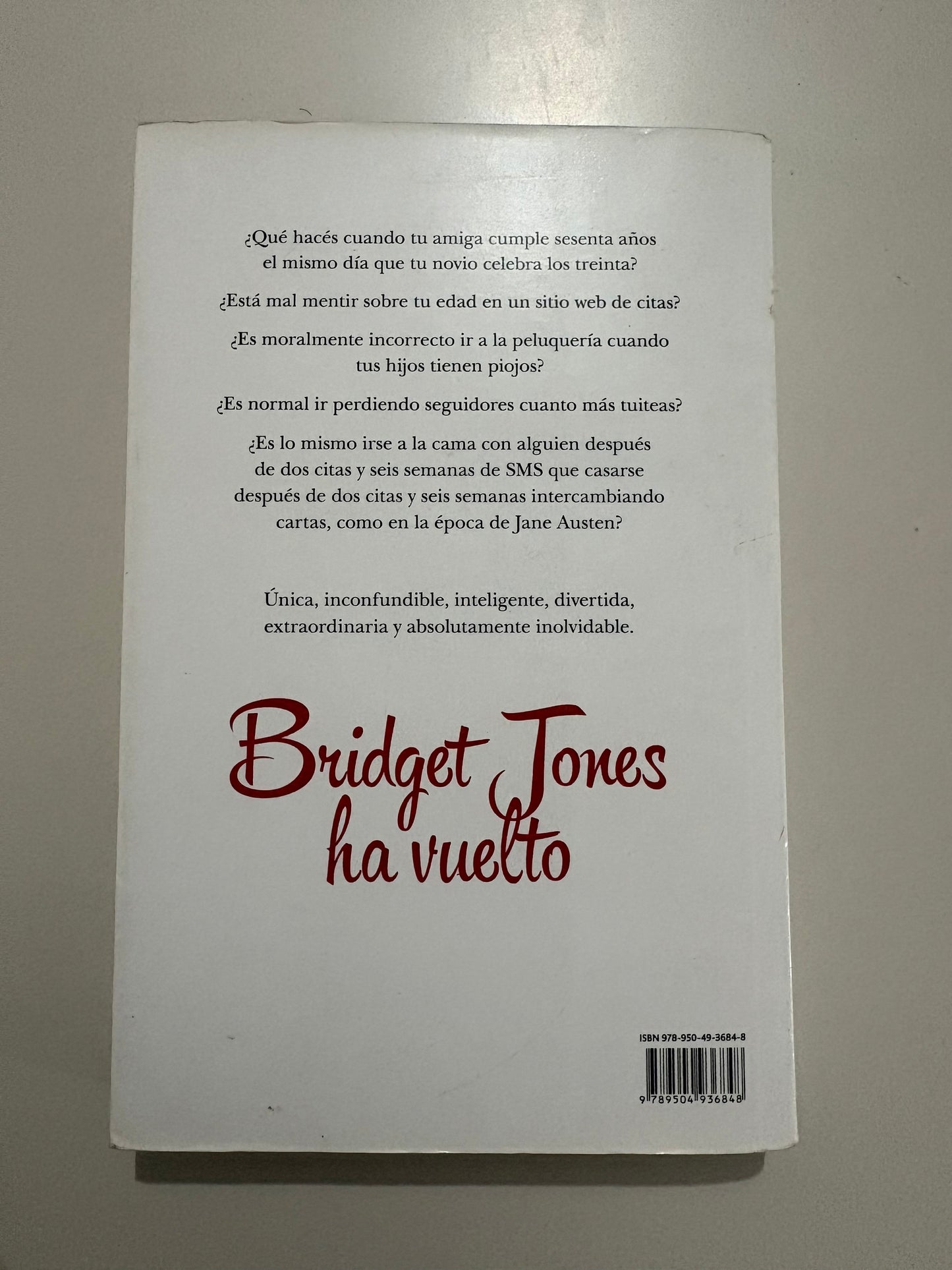Bridget Jones: Loca por él - Helen Fielding