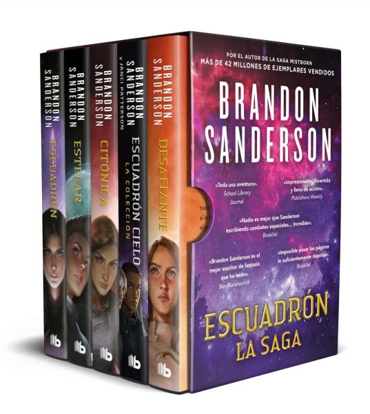 Estuche Escuadrón - Brandon Sanderson