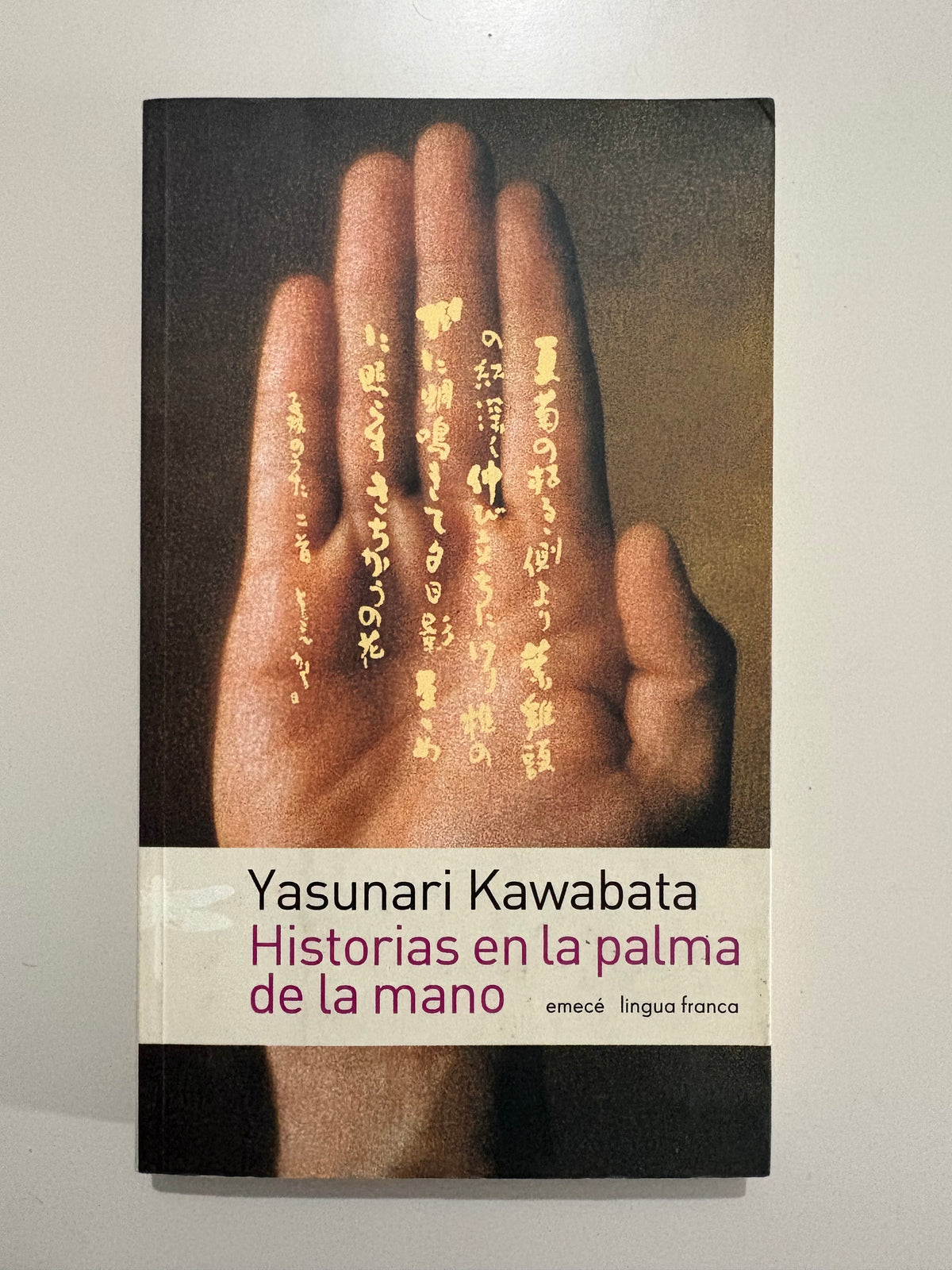 Historias en la palma de la mano – Yasunari Kawabata