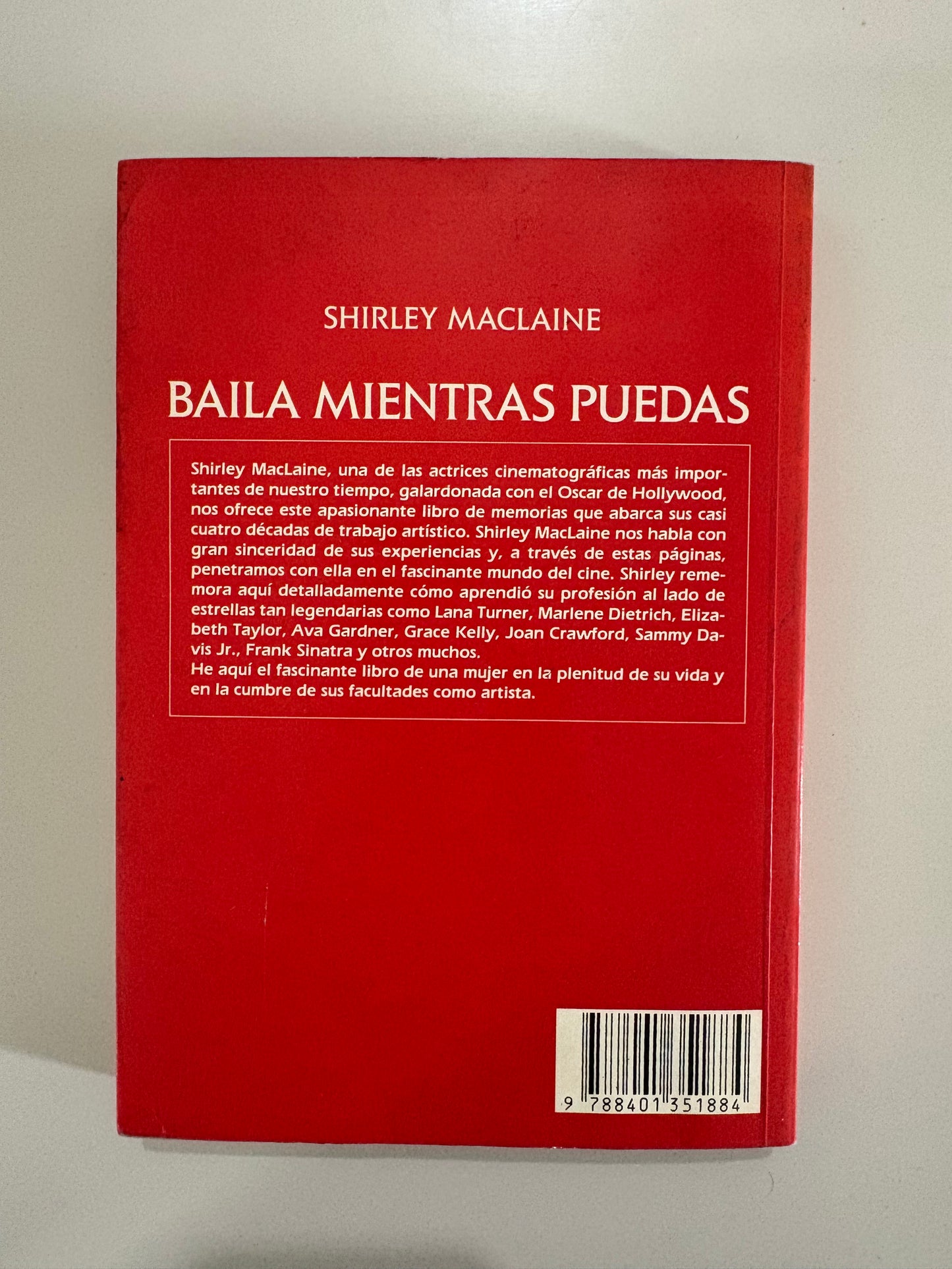 Baila mientras puedas – Shirley MacLaine