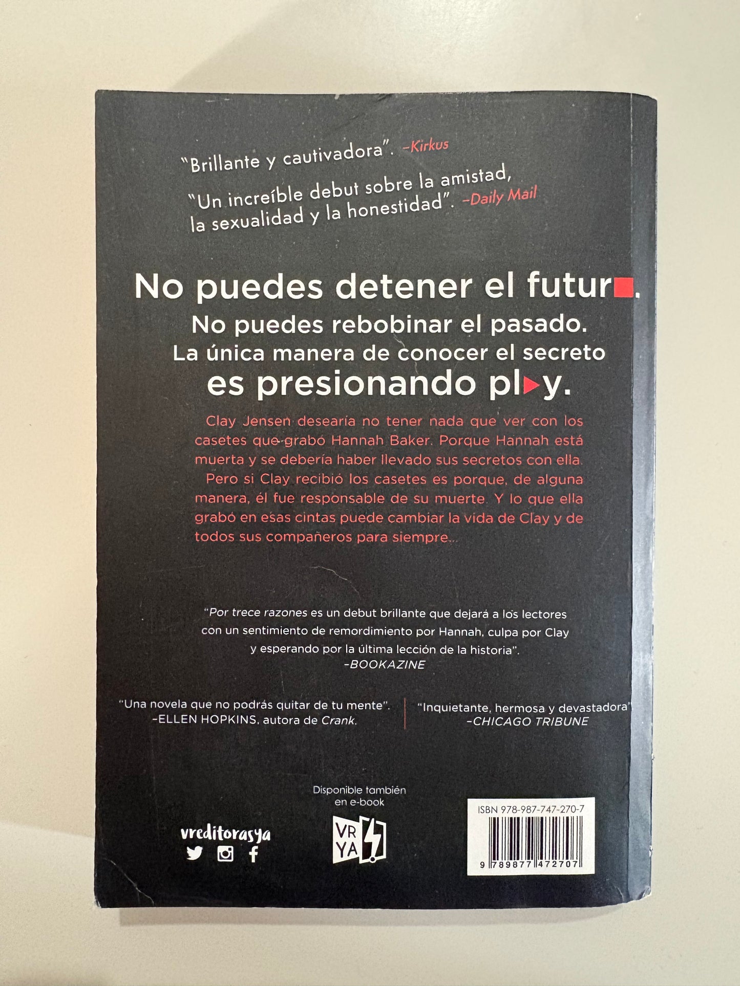 Por trece razones – Jay Asher