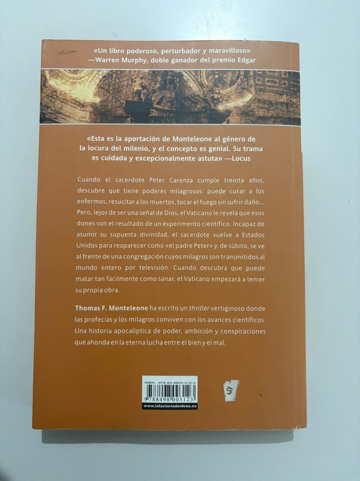 La sangre del cordero - Thomas F. Monteleone