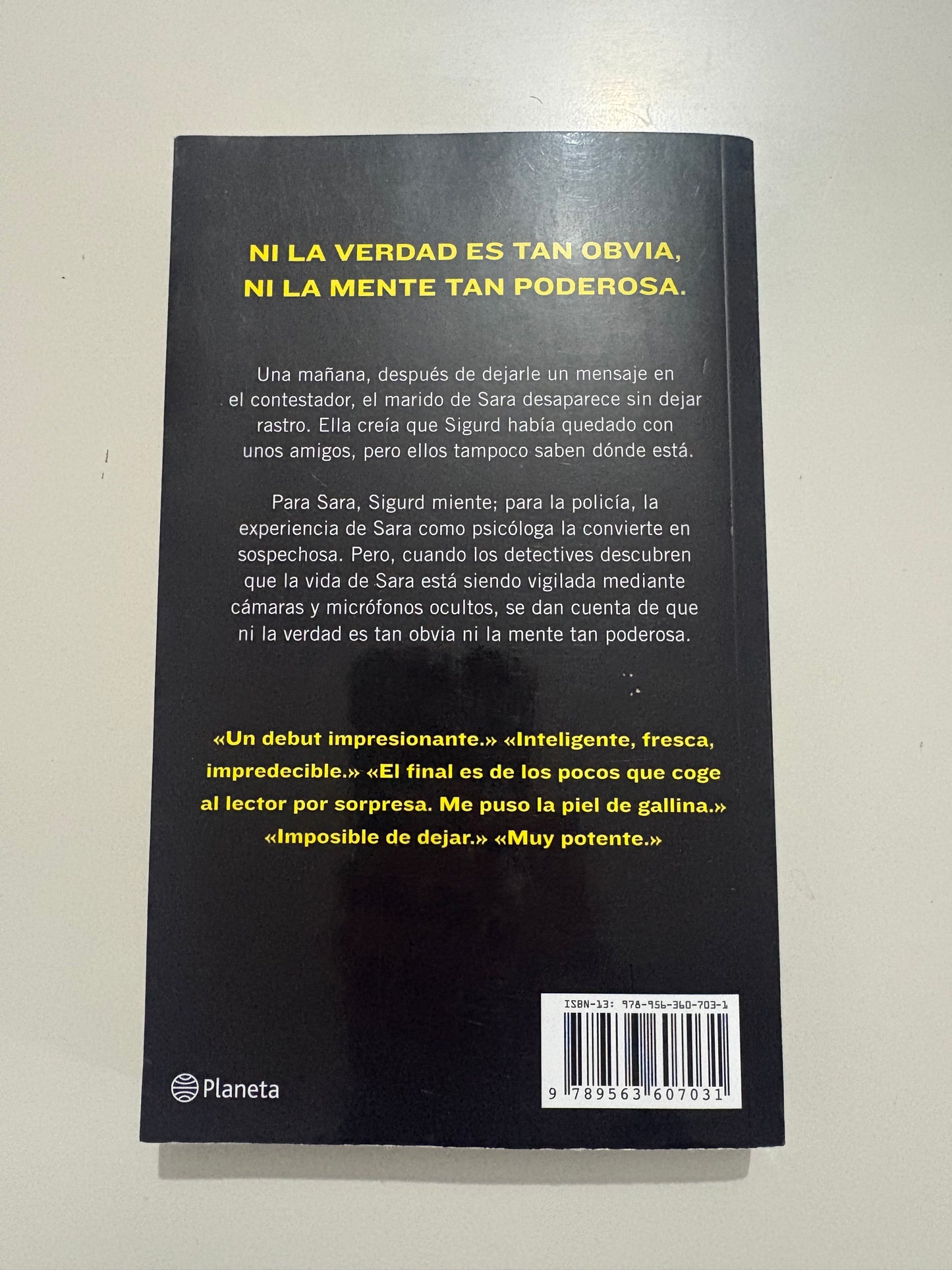 La psicóloga - Helene Flood