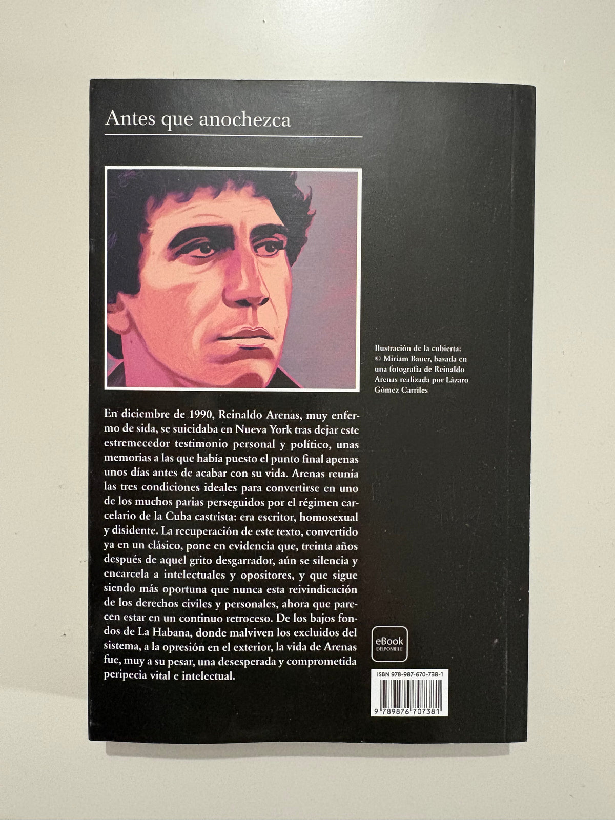Antes que anochezca – Reinaldo Arenas