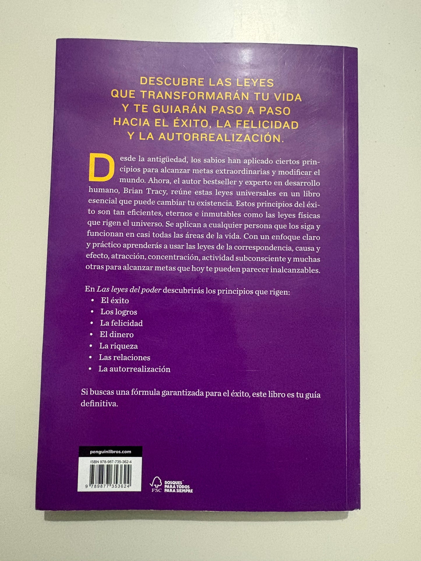 Las leyes del poder - Brian Tracy