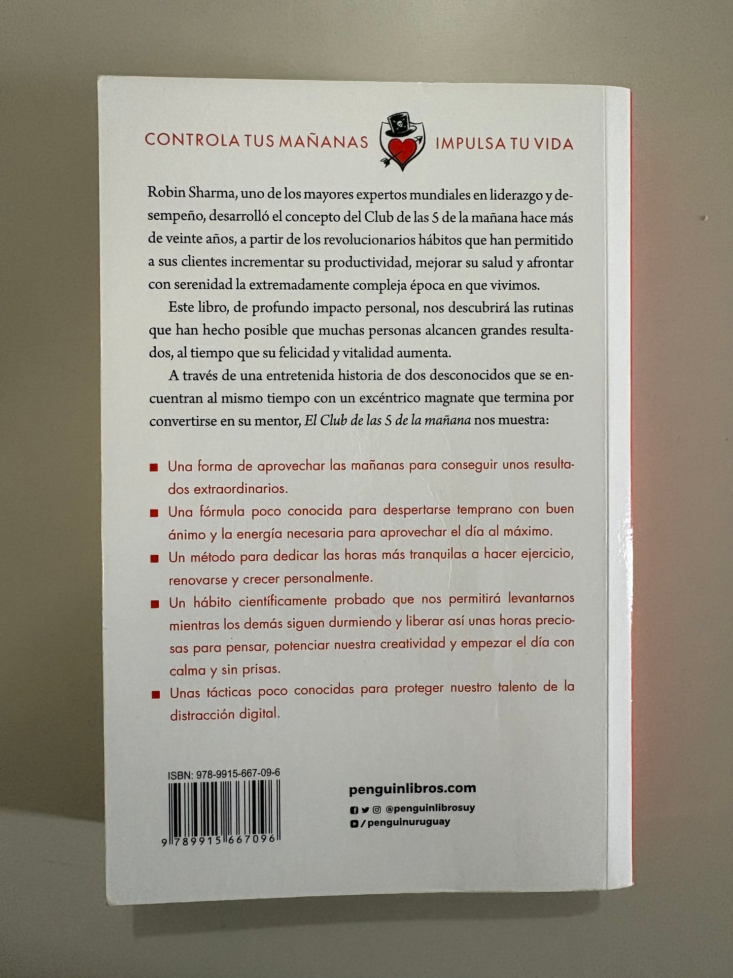 El club de las 5 de la mañana – Robin Sharma