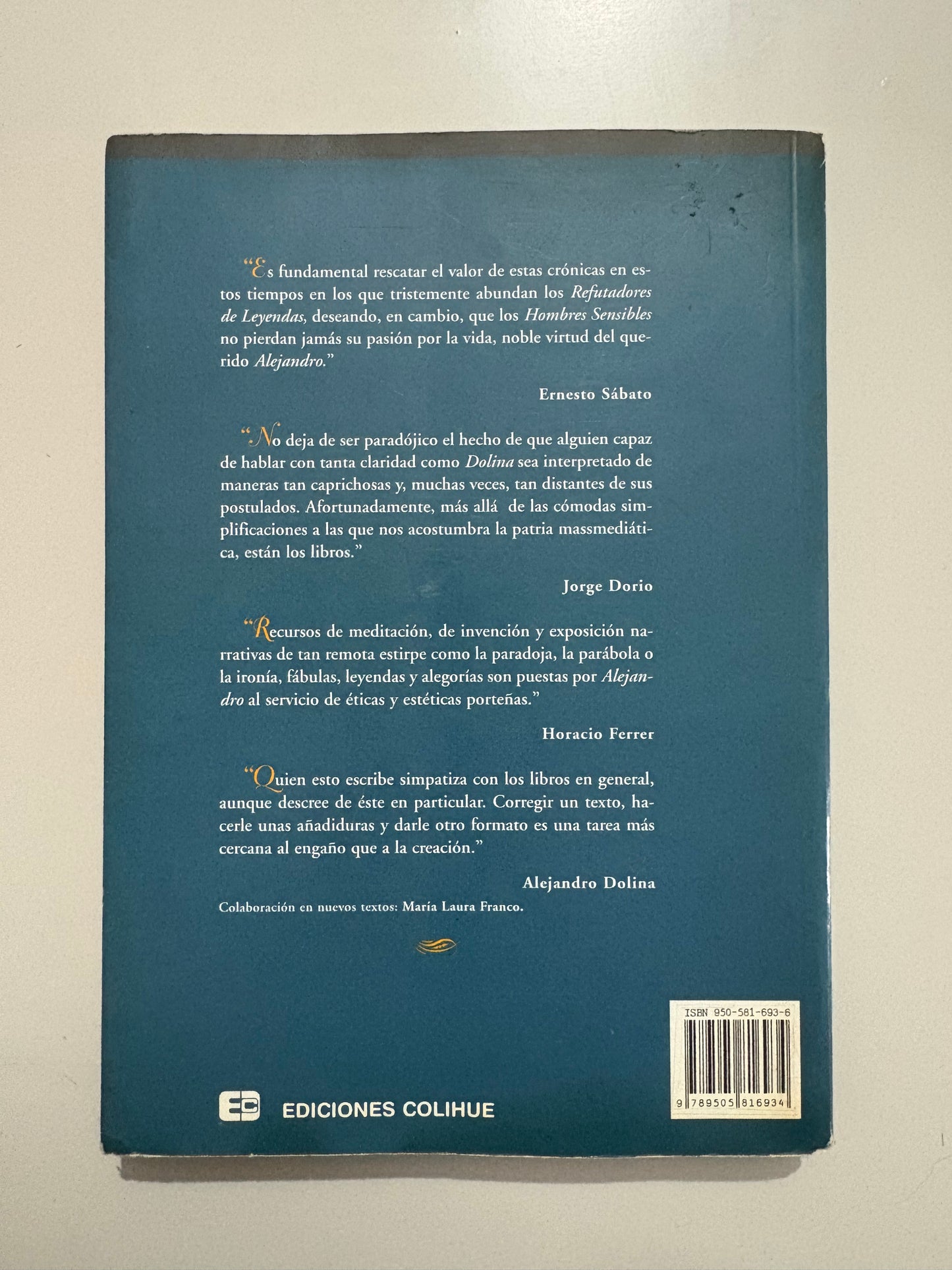 Crónicas del Ángel Gris – Alejandro Dolina