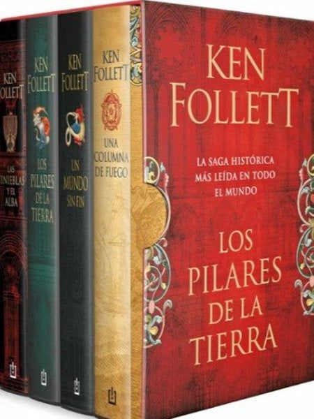 Estuche “Los pilares de la tierra” - Ken Follet
