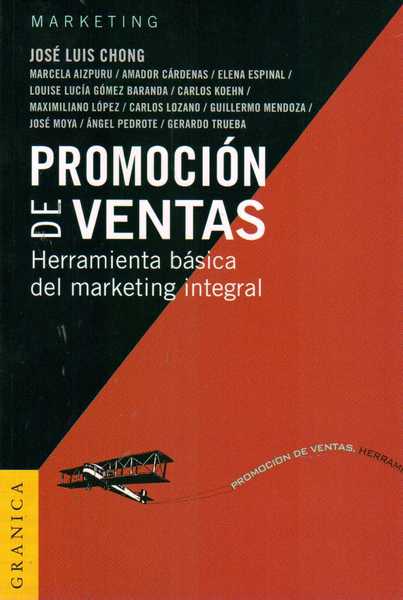 Promoción de ventas - José Luis Chong